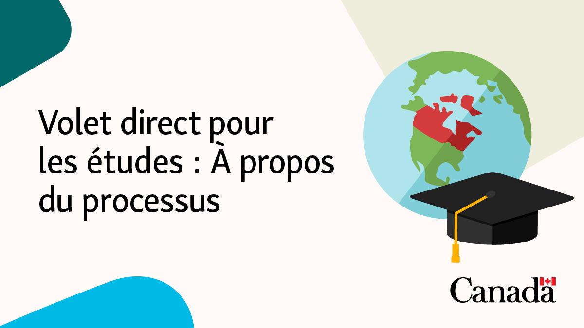 Volet direct pour les études À propos du processus Canada.ca